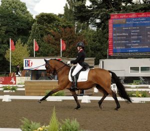 Eilidh & Crumble in action