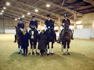 Hannah & Becky - the proud trainers!
