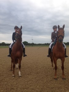 Eden and Bert posing!