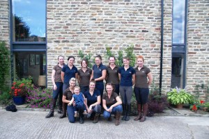 Eva loves to join in too...